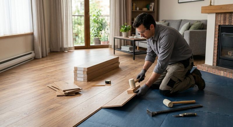 Laminate Floor Installation in Bethlehem, PA
