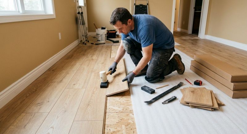Laminate Floor Installation in Brodheadsville, PA