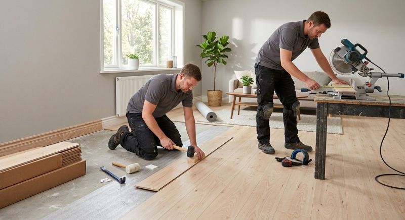Laminate Floor Installation in Hackettstown, NJ
