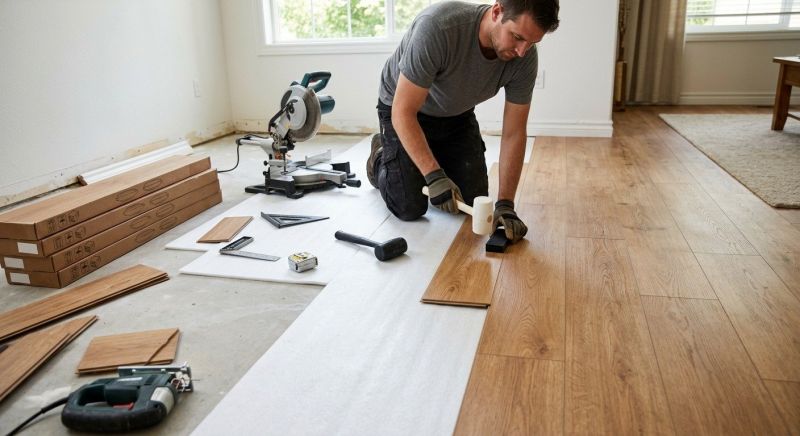Laminate Floor Installation in Hunterdon County, NJ