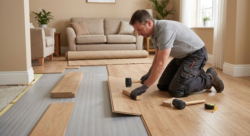 Laminate Floor Installation in Upper Black Eddy, PA