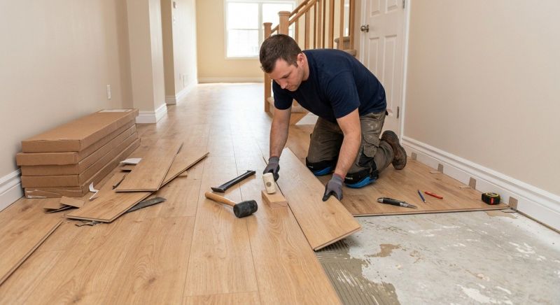 Laminate Floor Replacement in Warren County, NJ
