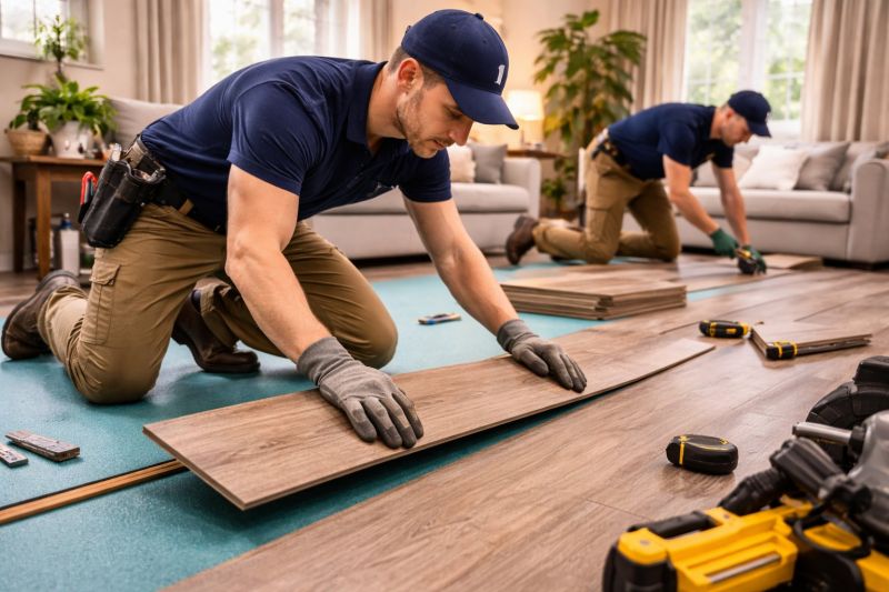 Laminate Flooring Replacement in Phillipsburg, NJ