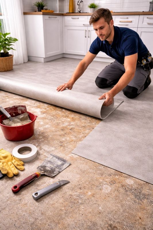 Linoleum Floor Installation in Brodheadsville, PA