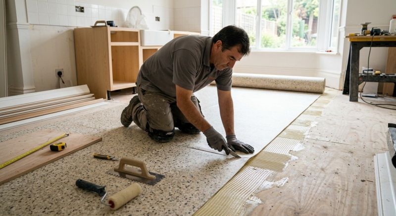 Linoleum Floor Installation in Ottsville, PA