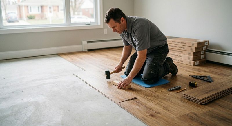 Linoleum Floor Installation in Upper Black Eddy, PA