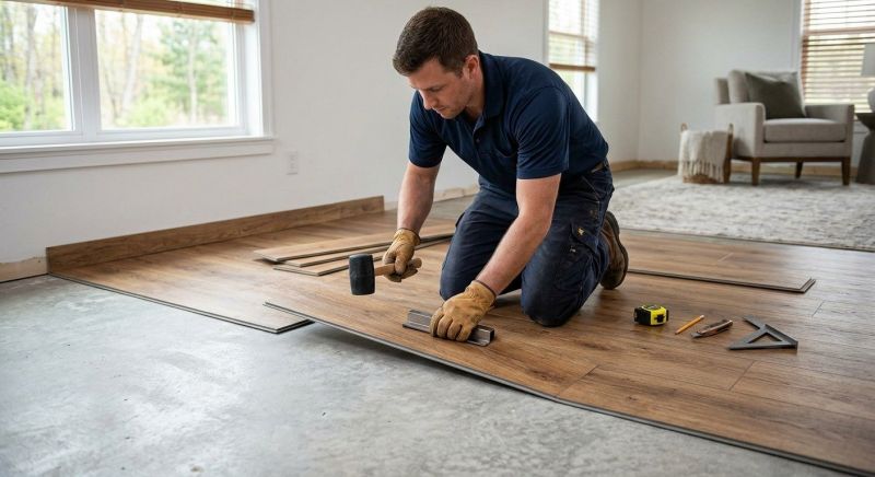 Luxury Vinyl Tile Installation in High Bridge, NJ