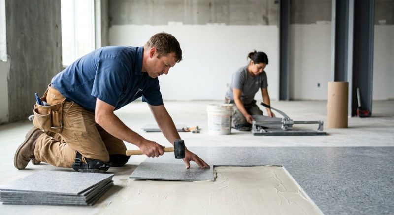 Lvt Flooring Installation in Perkasie, PA