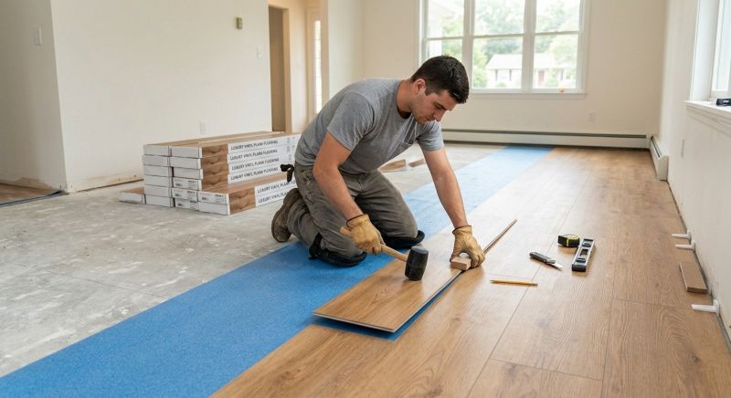 Lvt Flooring Installation in Pittstown, NJ