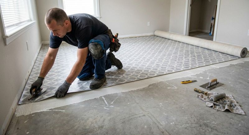 Sheet Flooring Installation in Easton, PA