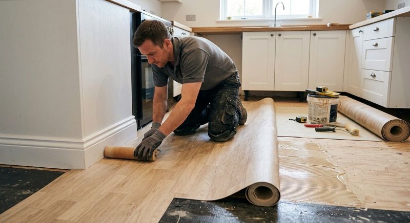 Sheet Linoleum Installation in High Bridge, NJ