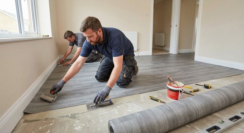 Sheet Linoleum Installation in Long Valley, NJ